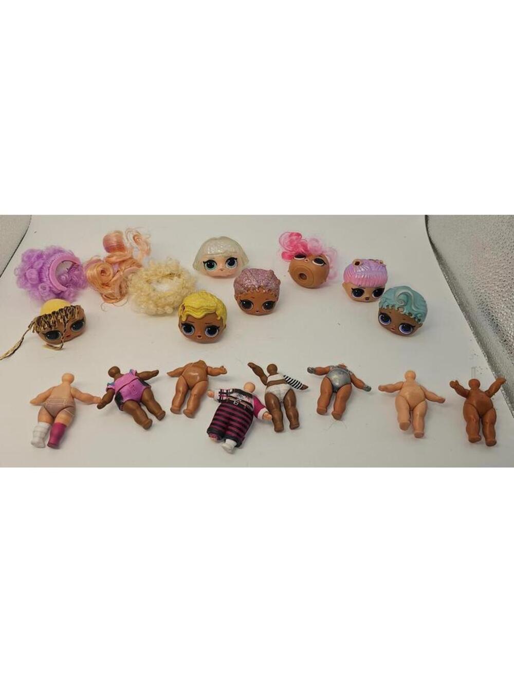 Set of 18 LOL Surprise Mixed Doll Parts